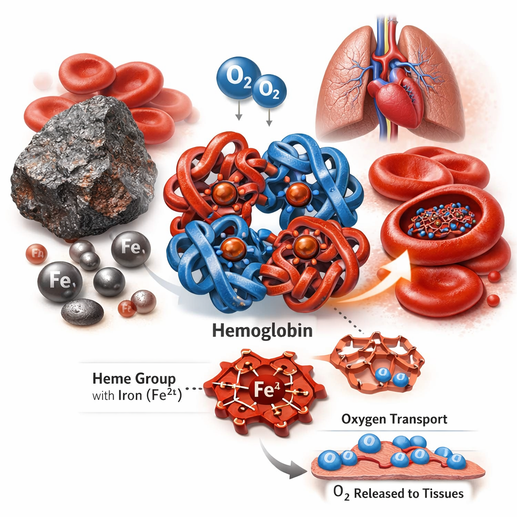 iron and hemoglobin-1