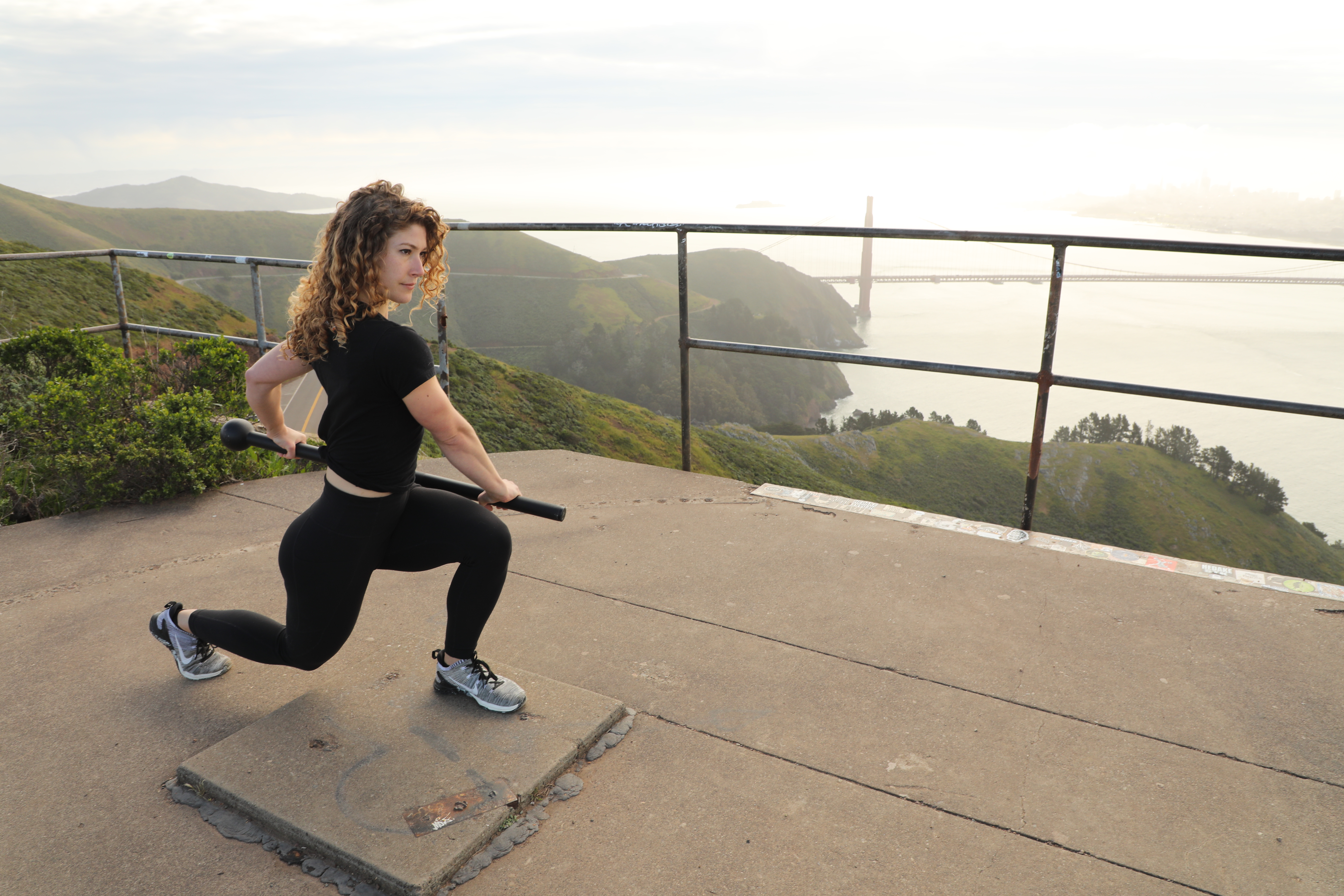 Working out in San Francisco