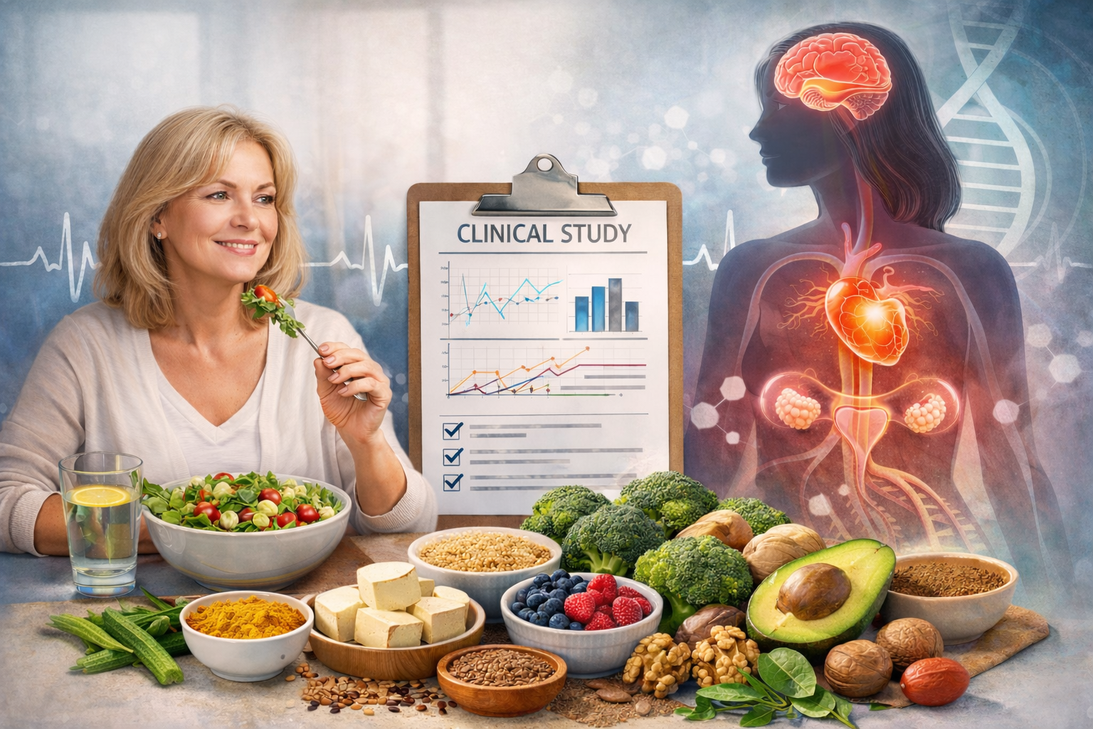 Food as Medicine for Menopause — What a New Clinical Trial Reveals