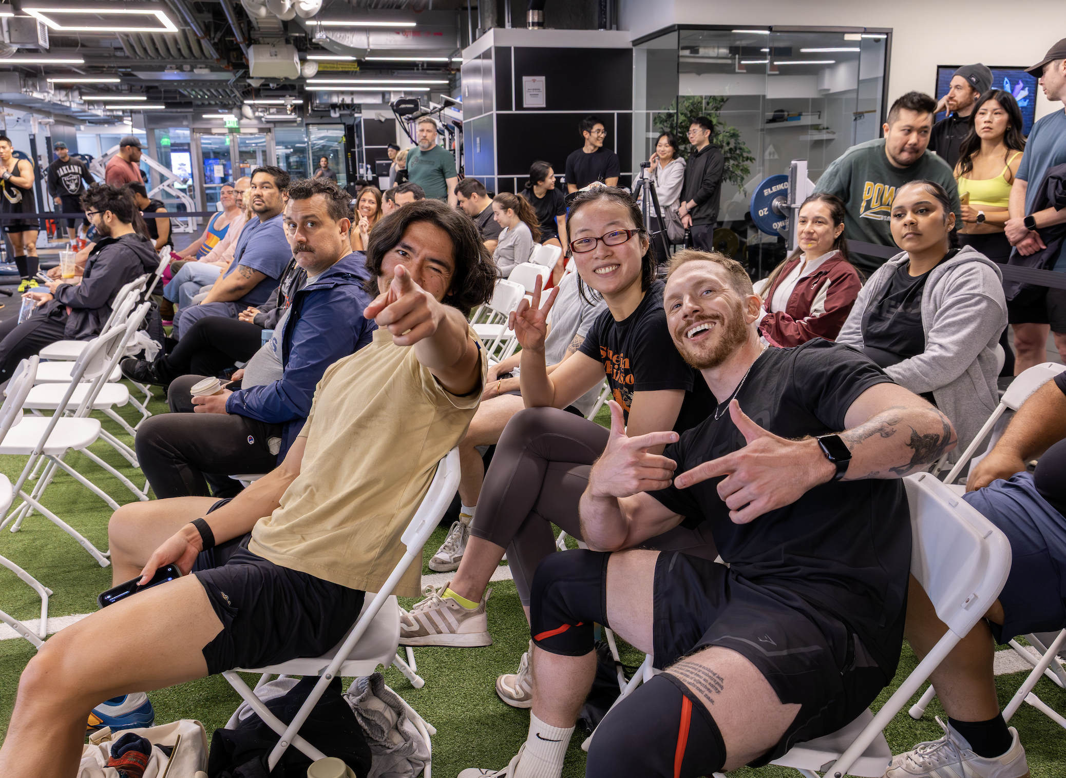 FITNESS SF's 1st Annual Squat Competition at Transbay